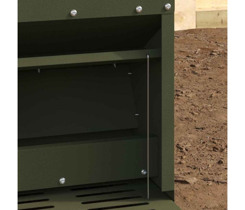 Vistas Svara Barotājs Olīvu Zaļš 25 X 42 X 40 Cm Vidaxl