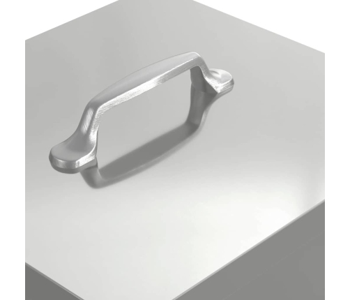 Vistas Svara Barotājs Sudraba 25 X 42 X 40 Cm Cinkots Tērauds Vidaxl