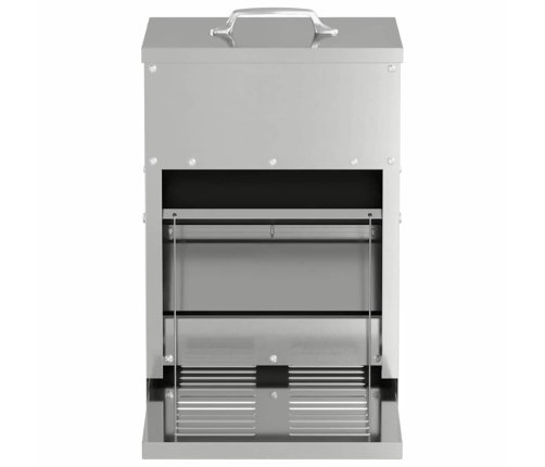 Vistas Svara Barotājs Sudraba 25 X 42 X 40 Cm Cinkots Tērauds Vidaxl