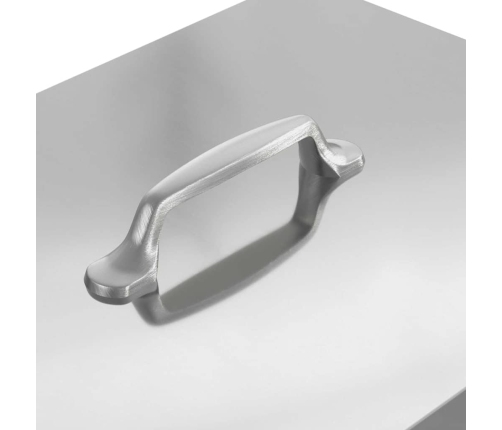 Vistas Svara Barotājs Sudraba 25 X 42 X 40 Cm Cinkots Tērauds Vidaxl