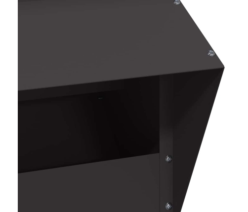 Vistas Barotava Melna 20 X 25 X 35 Cm Auksti Velmēts Tērauds Vidaxl