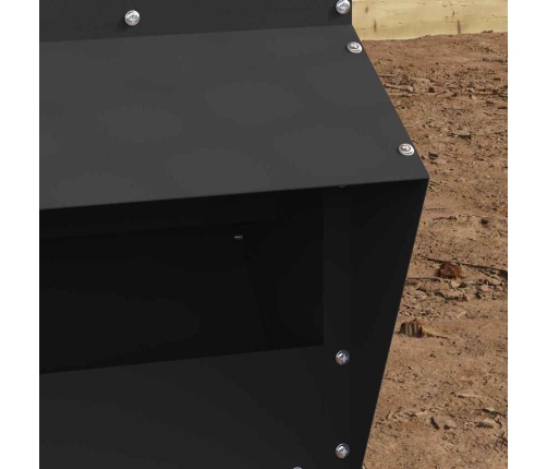 Vistas Barotava Melna 20 X 25 X 35 Cm Auksti Velmēts Tērauds Vidaxl