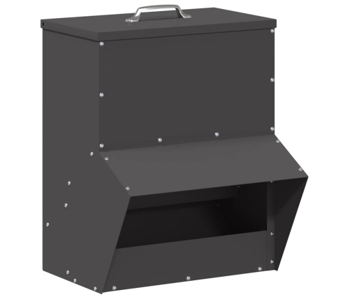 Vistas Barotava Melna 20 X 25 X 35 Cm Auksti Velmēts Tērauds Vidaxl