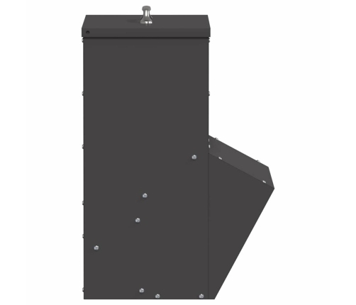 Vistas Barotava Melna 20 X 25 X 35 Cm Auksti Velmēts Tērauds Vidaxl