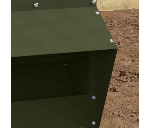 Vistas Barotava Olīvu Zaļš 20 X 25 X 35 Cm Vidaxl