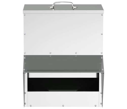 Vistas Barotava Sudraba 20 X 25 X 35 Cm Cinkots Tērauds Vidaxl