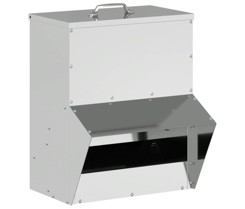 Vistas Barotava Sudraba 20 X 25 X 35 Cm Cinkots Tērauds Vidaxl