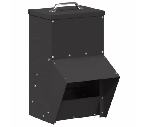 Vistas Barotava Melna 20 X 25 X 35 Cm Auksti Velmēts Tērauds Vidaxl