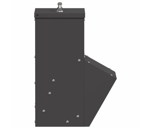 Vistas Barotava Melna 20 X 25 X 35 Cm Auksti Velmēts Tērauds Vidaxl