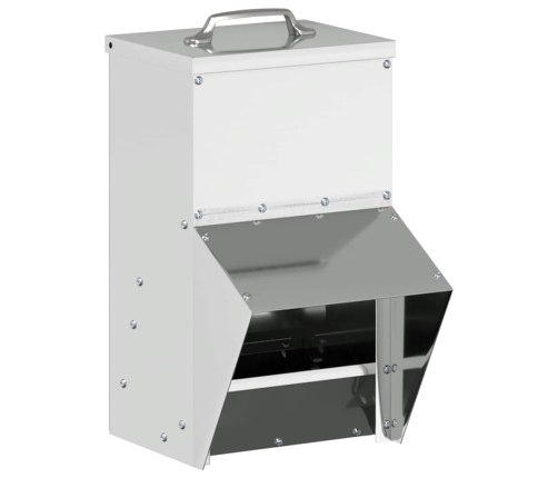 Vistas Barotava Sudraba 20 X 25 X 35 Cm Cinkots Tērauds Vidaxl