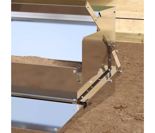 Vistas Svara Barotājs Sudraba 50 X 40 X 29 Cm Cinkots Tērauds Vidaxl