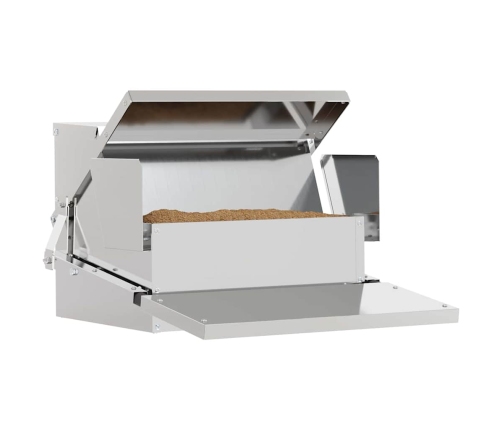 Vistas Svara Barotājs Sudraba 50 X 40 X 29 Cm Cinkots Tērauds Vidaxl