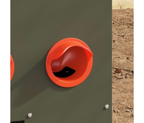 Vistas Barotava 2 Pcs Olīvu Zaļš 60.5 X 29 X 51 Cm Vidaxl