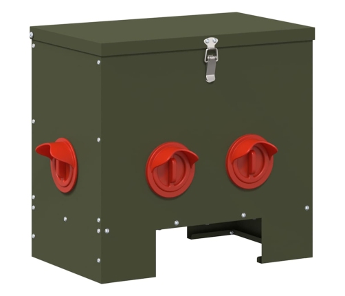 Vistas Barotava 2 Pcs Olīvu Zaļš 60.5 X 29 X 51 Cm Vidaxl