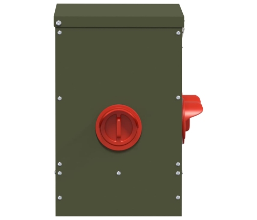 Vistas Barotava 2 Pcs Olīvu Zaļš 60.5 X 29 X 51 Cm Vidaxl