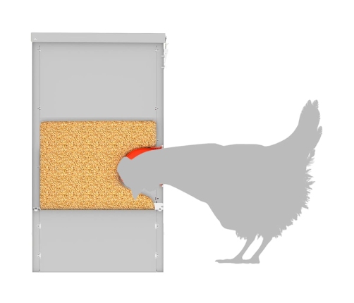 Vistas Barotava 2 Pcs Sudraba 60.5 X 29 X 51 Cm Cinkots Tērauds Vidaxl