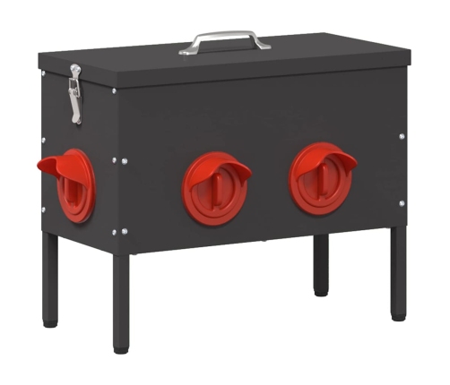 Vistas Barotava 2 Pcs Melna 41,5 X 20,5 X 33 Cm Vidaxl