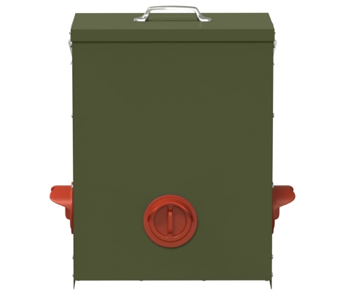 Vistas Barotava 2 Pcs Olīvu Zaļš 32,5 X 20,5 X 43 Cm Vidaxl