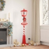 Ziemassvētku Ielu Lampa Ar Lukturi Sarkana 40.5X40.5X180Cm Vidaxl Ziemassvētku Ielu Lampa Ar Lukturi Sarkana 40.5X40.5X180Cm Vidaxl