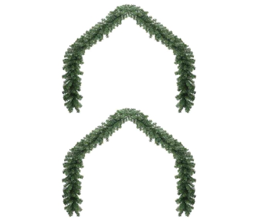 Ziemassvētku Girlanda Cits Zaļa 40 M Pvc Vidaxl
