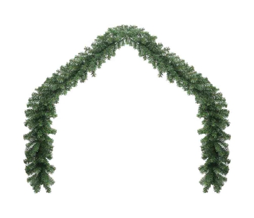 Ziemassvētku Girlanda Cits Zaļa 40 M Pvc Vidaxl