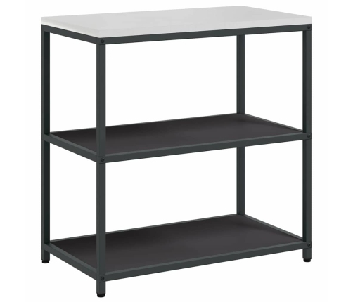 Virtuves Uzglabāšanas Komplekts 3 Pcs Melna 210 X 50 X 92 Cm Vidaxl