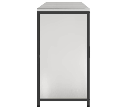 Virtuves Uzglabāšanas Komplekts 3 Pcs Sudrabs 210 X 50 X 92 Cm Vidaxl