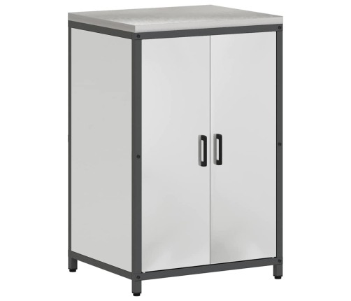 Virtuves Uzglabāšanas Komplekts 3 Pcs Sudrabs 210 X 50 X 92 Cm Vidaxl