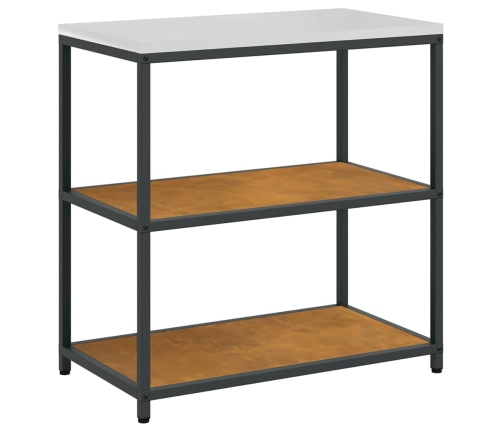 Virtuves Uzglabāšanas Komplekts 3 Pcs Rūsa 210 X 50 X 92 Cm Vidaxl