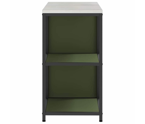 Virtuves Glabāšanas Komplekts 2 Pcs Olīvu Zaļš 150 X 50 X 92 Cm Vidaxl