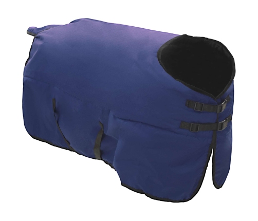 Zirgu Sega Tumši Zaļa Un Melna 85 Cm Poliesters Vidaxl