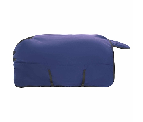 Zirgu Sega Tumši Zaļa Un Melna 145 Cm Poliesters Vidaxl