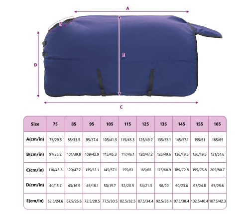 Zirgu Sega Tumši Zaļa Un Melna 155 Cm Poliesters Vidaxl