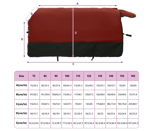 Zirgu Sega Tumši Zaļa Un Melna 85 Cm Poliesters Vidaxl