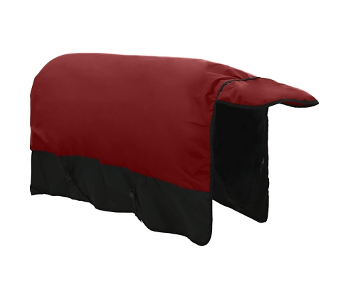 Zirgu Sega Tumši Zaļa Un Melna 95 Cm Poliesters Vidaxl