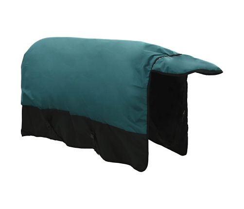 Zirgu Sega Tumši Zaļa Un Melna 75 Cm Poliesters Vidaxl