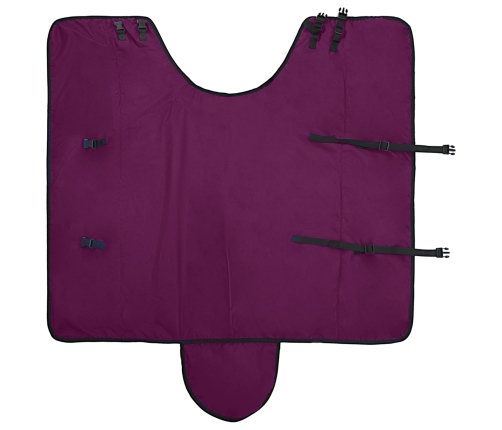 Zirgu Sega Tumši Zaļa Un Melna 75 Cm Poliesters Vidaxl