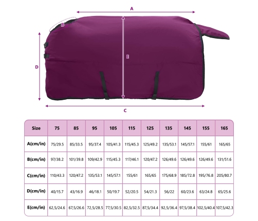 Zirgu Sega Tumši Zaļa Un Melna 135 Cm Poliesters Vidaxl