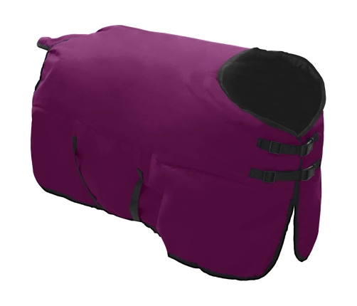 Zirgu Sega Tumši Zaļa Un Melna 155 Cm Poliesters Vidaxl