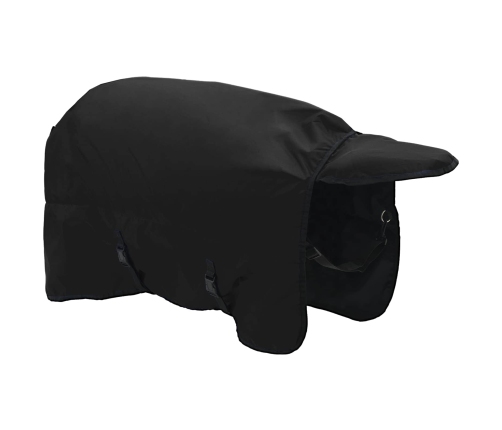 Zirgu Sega Tumši Zaļa Un Melna 85 Cm Poliesters Vidaxl