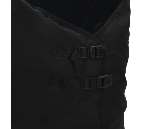 Zirgu Sega Tumši Zaļa Un Melna 145 Cm Poliesters Vidaxl