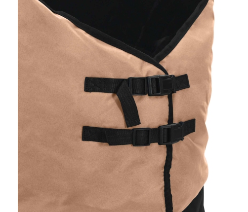 Zirgu Sega Kapučīno 115 Cm Poliesters Vidaxl