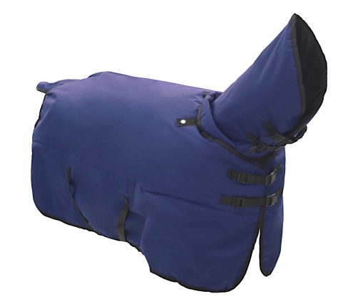 Zirgu Sega Tumši Zaļa Un Melna 145 Cm Poliesters Vidaxl