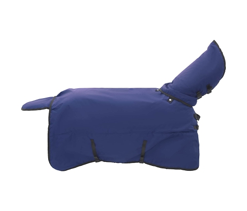 Zirgu Sega Tumši Zaļa Un Melna 145 Cm Poliesters Vidaxl