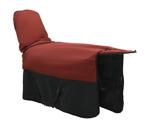 Zirgu Sega Tumši Zaļa Un Melna 85 Cm Poliesters Vidaxl