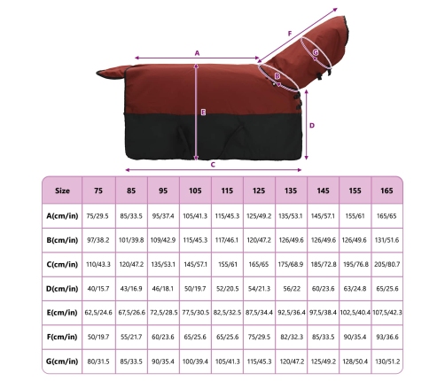 Zirgu Sega Tumši Zaļa Un Melna 135 Cm Poliesters Vidaxl