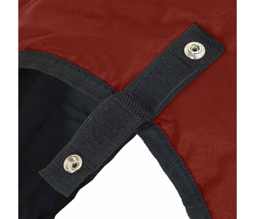 Zirgu Sega Tumši Zaļa Un Melna 155 Cm Poliesters Vidaxl