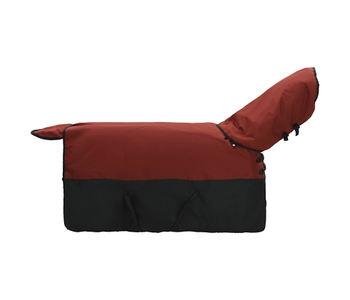 Zirgu Sega Tumši Zaļa Un Melna 165 Cm Poliesters Vidaxl