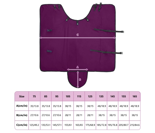 Zirgu Sega Tumši Zaļa Un Melna 85 Cm Poliesters Vidaxl