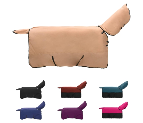 Zirgu Sega Kapučīno 95 Cm Poliesters Vidaxl